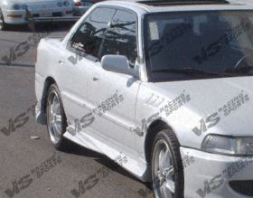 1990-1994 Acura Integra 4dr Xtreme Style Side Skirts by ViS - 90ACINT4DEX-004