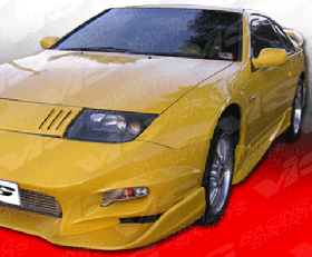 1990-1996 Nissan 300ZX 2dr Invader Side Skirts by ViS - VIS-90NS3002DINV2-004