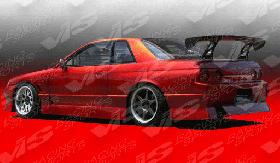 1990-1994 Nissan Skyline GTR R32 2dr V Speed II Side Skirts by ViS - VIS-90NSR32GTRVSP2-004