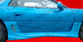 1991-1998 Mitsubishi 3000GT 2dr Fighter FRP Side Skirts by ViS - VIS-91MT3K2DFIG-004