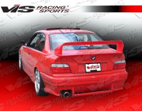 1992-1998 BMW E36 2/4dr EuroTech Rear Bumper by ViS - VIS-92BME362DET-002