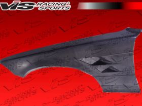 1992-1998 BMW 3 Series E36 2dr R Tech Carbon Fiber Front Fenders - VIS-92BME362DRTH-007C