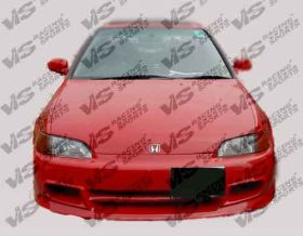 1992-1995 Honda Civic 2dr/HB Sniper Front Bumper by ViS - VIS-92HDCVC2DSNI-001