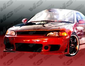 1992-1995 Honda Civic 2dr/HB TSC3 Front Bumper by ViS - VIS-92HDCVC2DTSC3-001