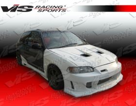 1992-1995 Honda Civic 2dr/HB Wing Front Bumper by ViS - VIS-92HDCVC2DWIN-001