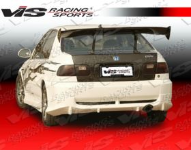 1992-1995 Honda Civic 2dr / 4dr Wing Style Rear Bumper by ViS - 92HDCVC2DWIN-002