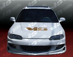 1992-1995 Honda Civic 2dr/HB XtremeGT Front Bumper by ViS - VIS-92HDCVC2DXGT-001