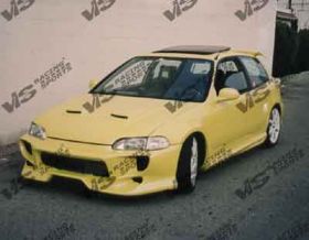 1992-1995 Honda Civic 2dr/HB Invader2 Front Bumper by ViS - VIS-92HDCVC2DINV2-001