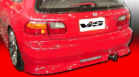1992-1995 Honda Civic 3dr HB VSP Rear Bumper by ViS - VIS-92HDCVCHBVSP-002