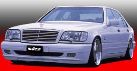 1992-1999 Mercedes S Class W140 4dr VIP Side Skirts by ViS - VIS-92MEW1404DVIP-004