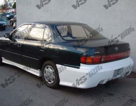 1992-1996 Toyota Camry 4dr Cyber Style Rear Bumper by ViS - 92TYCAM4DCY-002