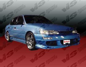 1993-1997 Toyota Corolla Ballistix Front Bumper by ViS - VIS-93TYCOR4DBX-001