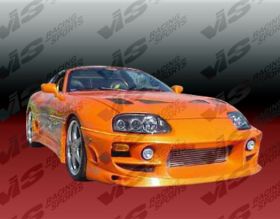 1993-1998 Toyota Supra Ballistix Front Bumper by ViS - VIS-93TYSUP2DBX-001