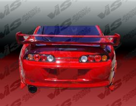 1993-1998 Toyota Supra 2dr Ballistix Style Rear Bumper by ViS - 93TYSUP2DBX-012