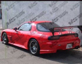 1993-1997 Mazda RX7 2dr Tracer Style Rear Bumper by ViS - 93MZrX72DTRA-002