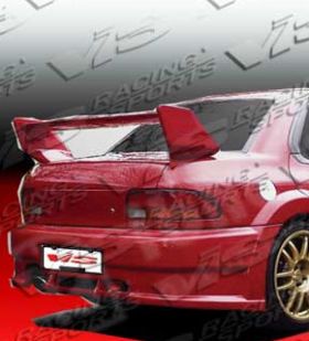 1993-2001 Subaru Impreza 2dr 4dr Viper FRP Rear Bumper by ViS - VIS-93SBIMP4DVR-002