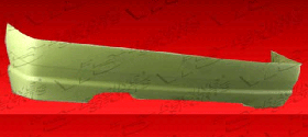 1993-1998 VW Golf 2dr 4dr Pulsar Rear Lip by ViS - VIS-93VWGOF2DPUL-012