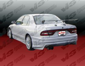 1994-1998 Mitsubishi Galant 4dr Invader Style Rear Bumper by ViS - 94MTGAL4DINV-002