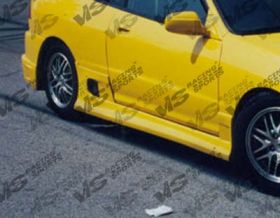 1990-1994 Acura Integra 2dr/4dr Battle Z Style Side Skirts by ViS - 90ACINT2DBZ-004