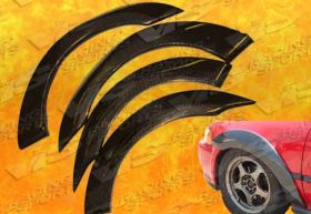 1994-2001 Acura Integra 2dr Custom Carbon Fiber Front Fender Flares - VIS-94ACINT2DCUS-076C