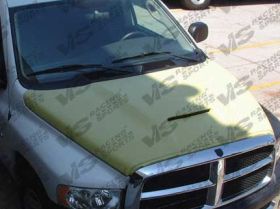 1994-2001 Dodge Ram Outlaw I Fiberglass Hood - VIS-94DGRAM2DOL1-010