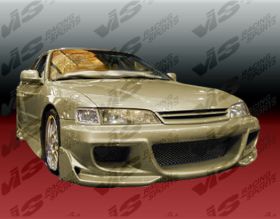 1994-1997 Honda Accord 2/4dr Cyber Style Front Bumper by ViS - VIS-94HDACC2DCY-001