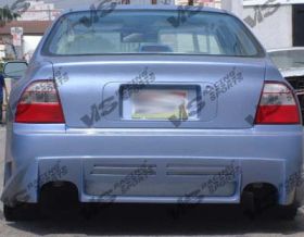 1994-2001 Acura Integra 2dr / 4dr Cyber Rear Bumper by ViS - VIS-94ACINT4DCY-002