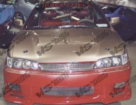1994-1997 Honda Accord 2/4dr StradaF1 Style Front Bumper by ViS - VIS-94HDACC2DSF1-001