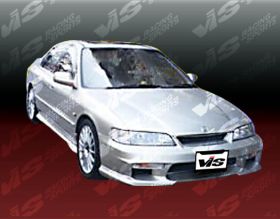 1994-1997 Honda Accord 2/4dr Invader3 Style Front Bumper by ViS - VIS-94HDACC2DINV3-001