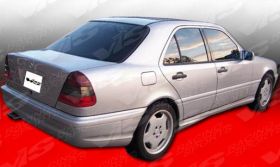 1994-2000 Mercedes Benz C Class W202 4dr C43 Rear Bumper by ViS - VIS-94MEW2024DC43-002