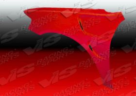 2003-2005 Chevy Cavalier 2dr 4dr Laser FRP Front Fenders by ViS - VIS-03CHCAV2DLS-007
