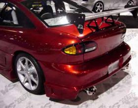 1995-2004 Chevrolet Cavalier Battle-Z Style Rear Bumper by ViS - 95CHCAV2DBZ-002