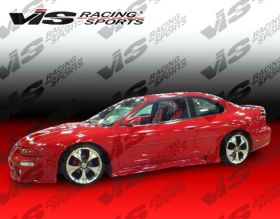 1995-1999 Dodge Avenger 2dr Invader Style Side Skirts by ViS - 95DGAVE2DINV-004