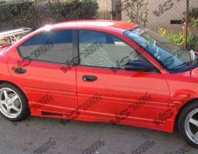 1995-1999 Dodge Neon 4dr Z1 Boxer Style Side Skirts by ViS - 95DGNEO4DZ1-004