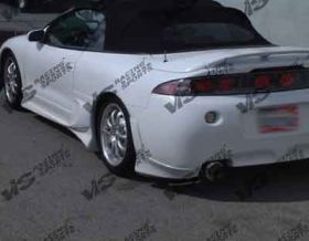 1995-1999 Mitsubishi Eclipse Invader Style Rear Lip by ViS - 95MTECL2DINV-02A
