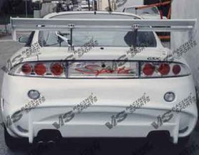 1995-1999 Mitsubishi Eclipse 2dr Invader 6 Style Rear Bumper by ViS - 95MTECL2DINV6-002
