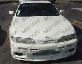 1995-1996 Nissan 240SX Omega Front Bumper by ViS - VIS-95NS2402DOMA-001