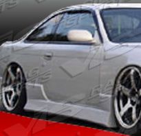 1995-1998 Nissan 240SX 2dr V Speed 4 FRP Side Skirts by ViS - VIS-95NS2402DVSP4-004