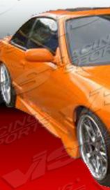 1995-1998 Nissan 240SX 2dr V Spec S FRP Side Skirts by ViS - VIS-95NS2402DVSS-004