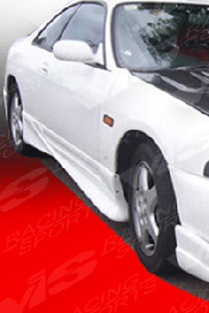 1995-1998 Nissan Skyline GT-R R33 2dr Invader Side Skirts by ViS - VIS-95NSR33GTRINV-004