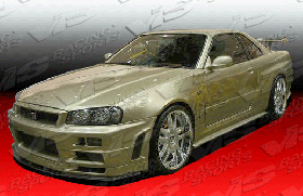 1995-1998 Nissan Skyline GTR R33 2dr R34 Conversion Kit by ViS - VIS-95NSR33GTRR34-098