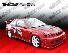 1996-1998 Honda Civic 2/4dr/HB Stalker2 Front Bumper by ViS - VIS-96HDCVC2DSTK2-001