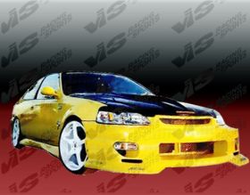 1996-1998 Honda Civic 2/4dr/HB StradaF2 Front Bumper by ViS - VIS-96HDCVC2DSF2-001