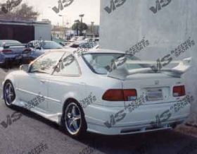 1996-1998 Honda Civic 2/4dr Techno R Style Rear Lip by ViS - 96HDCVC2DTNR-012