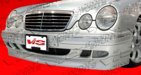 1996-2002 Mercedes E-Class W210 4dr C Tech FRP Front Lip Spoiler ViS - VIS-96MEW2104DCTH-011