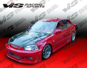1992-1995 Honda Civic 2dr/HB Tracer2 Front Bumper by ViS - VIS-92HDCVC2DTRA2-001
