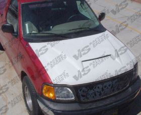 1997-2003 Ford F-150 Outlaw I Fiberglass Hood - VIS-97FDEXP4DOL1-010