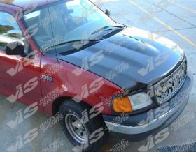 1997-2002 Ford Expedition Cobra R 2000 Carbon Fiber Hood by ViS Racing - VIS-97FDEXP4DCR-010C