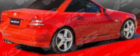 1997-2004 Mercedes Benz SLK R170 2dr Laser Rear Lip by ViS - VIS-97MER1702DLS-012