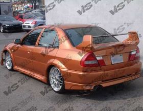 1997-2002 Mitsubishi Mirage 4dr WB Evo 5 Style Rear Bumper by ViS - 97MTMIREVOWB-099